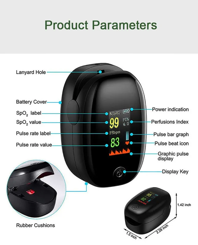 gempulse pro fingertip pulse oximeter β smart spo2 & heart rate monitor π€π gempulse pro fingertip pulse oximeter β smart spo2 & heart rate monitor π€π