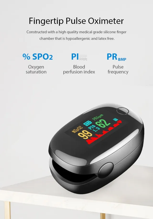 gempulse pro fingertip pulse oximeter β smart spo2 & heart rate monitor π€π gempulse pro fingertip pulse oximeter β smart spo2 & heart rate monitor π€π