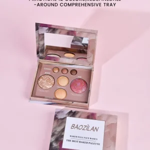 🔥 best seller | baozilan 7 color all in one makeup palette – eyeshadow, blush, bronzer & highlighter face palette